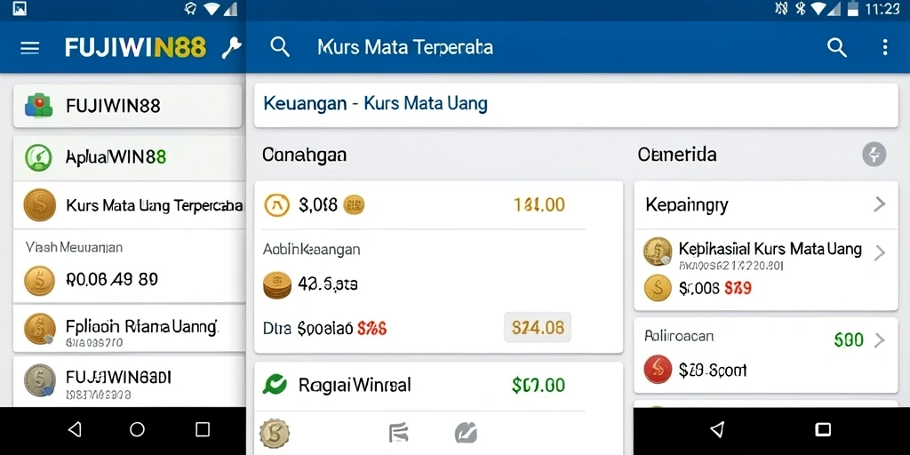 Tampilan antarmuka FUJIWIN88 yang modern dan ramah pengguna.